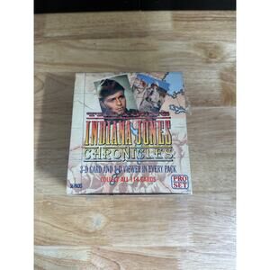 R-797 1992 UNOPENED PACKAGES OF "THE YOUNG INDIANA JONES CHRONICLES" CARDS!